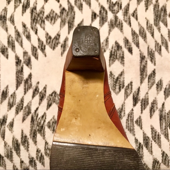 Vintage 70’s Leather Boots, Size 8 - Picture 4 of 7